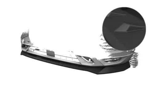 CSR front splitter for Seat Ateca (Typ 5FP, KH7) FR