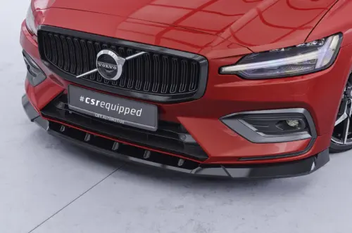 CSR front splitter for Volvo S60 (3rd Gen) / V60 (2nd Gen)