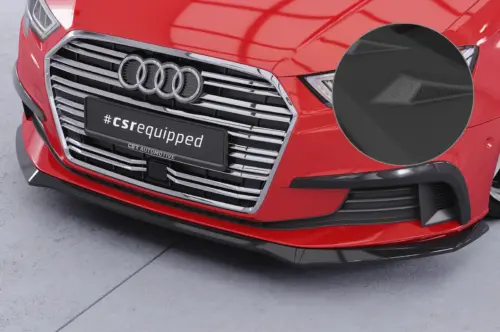 CSR front splitter for Audi A3 8V Saloon and Cabriolet