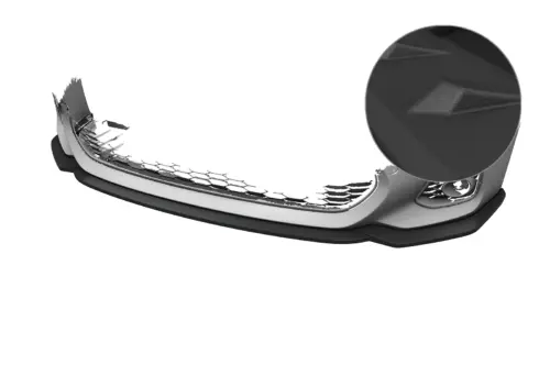 CSR front splitter for Suzuki Swace