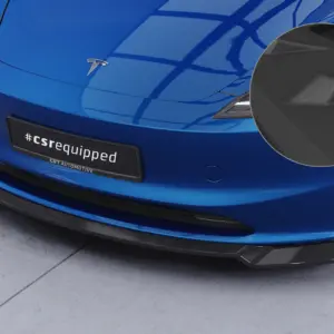 CSR front splitter for Tesla Model 3