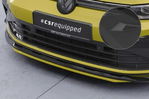 CSR front splitter for VW Golf 8 GTI, GTD, GTE and R-Line