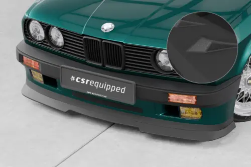 CSR front splitter for BMW 3 Series E30 Coupe