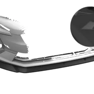 CSR front splitter for Peugeot Traveller / E-Traveller / Expert / E-Expert