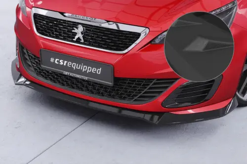 CSR front splitter for Peugeot 308 GTi facelift