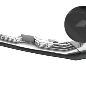 CSR front splitter for Citroen Berlingo 3 (K9)