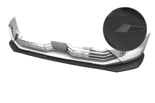 CSR front splitter for Citroen Berlingo 3 (K9)