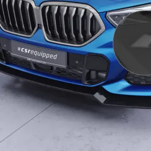 CSR front splitter for BMW X6 G06 with M Sport package
