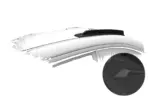 CSR krovne peraje za BMW 3 E46/M3 E46 kupe
