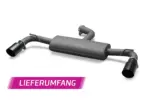 CSR rear silencer for VW Golf 7