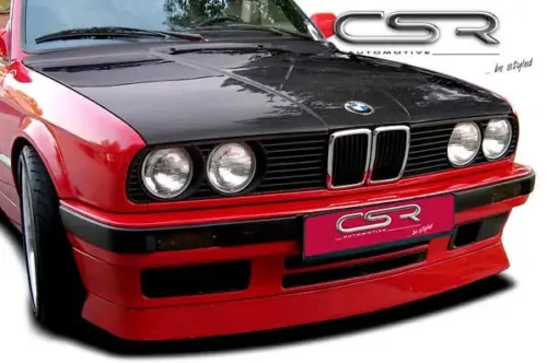 CSR front bumper extension for BMW 3 Series E30