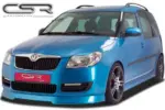CSR front bumper extension for Skoda Roomster Type 5J / Fabia 2 / Praktik as a hatchback