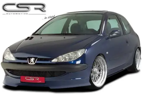 CSR front bumper extension for Peugeot 206 saloon / estate