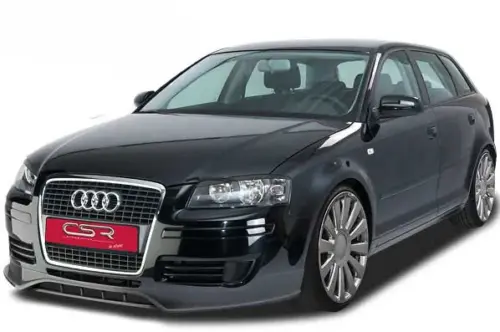 CSR front bumper extension for Audi A3 8P Hatchback 3-door / A3 8PA Hatchback 5-door