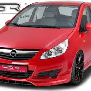 CSR front bumper extension for Opel Corsa D