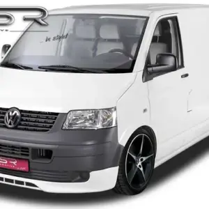 CSR front bumper extension for VW T5 with unpainted front bumper
