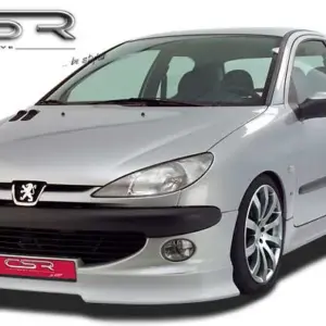 CSR front bumper extension for Peugeot 206 Hatchback / Cabriolet / Estate
