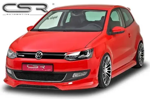 CSR front bumper extension for VW Polo 5 Type 6R