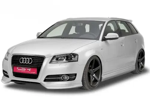 CSR front bumper extension for Audi A3 8P / 8PA