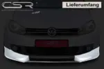 CSR front bumper extension for VW Golf 6