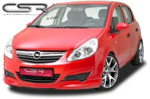 CSR front bumper extension for Opel Corsa D