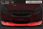 CSR front bumper extension for Opel Corsa D
