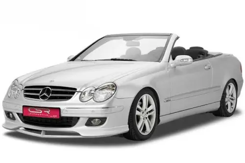 CSR front bumper extension for Mercedes-Benz CLK W209, C209, A209 Coupe / Cabrio