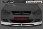 CSR front bumper extension for Mercedes-Benz CLK W209, C209, A209 Coupe / Cabrio