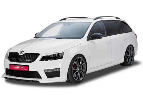 CSR front bumper extension for Skoda Octavia III RS
