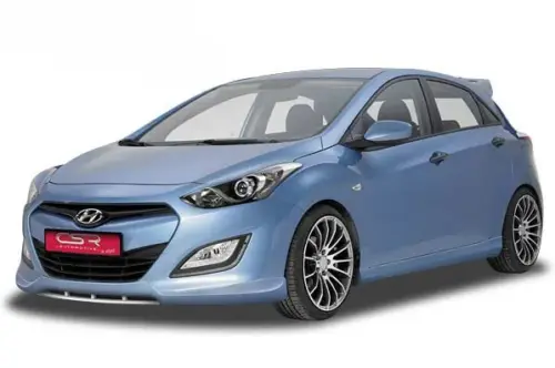 CSR front bumper extension for Hyundai I30 GD