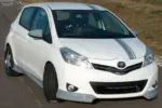 CSR front bumper extension for Toyota Yaris XP13
