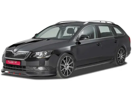 CSR front bumper extension for Skoda Superb II 3T