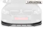 CSR front bumper extension for Skoda Superb II 3T