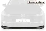 CSR front bumper extension for VW Golf VII hatchback and estate