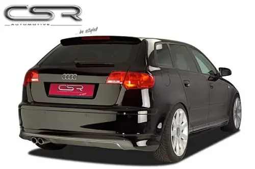 CSR rear diffuser for Audi A3 8PA Sportback 5-door