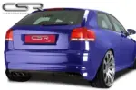 CSR rear diffuser for Audi A3 8P Hatchback 3-door