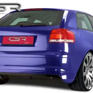 CSR rear diffuser for Audi A3 8P Hatchback 3-door