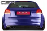 CSR rear diffuser for Audi A3 8P Hatchback 3-door