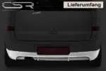 CSR rear diffuser for Opel Meriva A Van