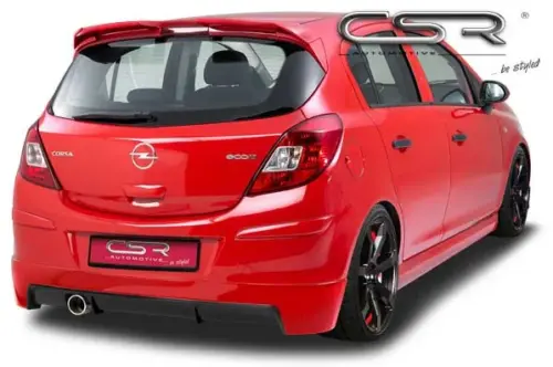 CSR rear diffuser for Vauxhall Corsa D hatchback