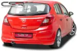 CSR rear diffuser for Opel Corsa D