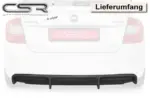 CSR rear diffuser for Skoda Rapid
