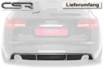 CSR rear diffuser for Audi A6 4F Saloon and Avant