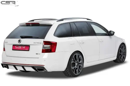 CSR rear diffuser for Skoda Octavia 3 Type 5E RS