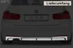 CSR rear diffuser for BMW 3 Series F30 / F31, saloon / Touring