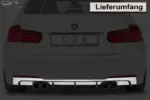 CSR rear diffuser for BMW 3 Series F30 / F31, saloon / Touring