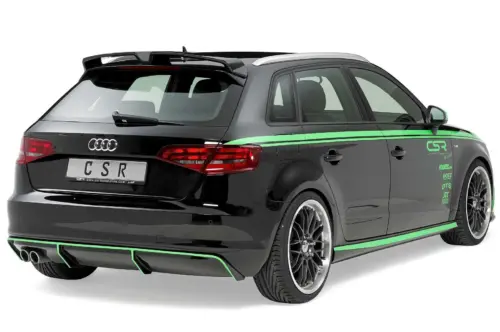 CSR rear diffuser for Audi A3 8V