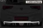 CSR rear diffuser for Vauxhall Astra K hatchback 5-door (not OPC/OPC-Line)