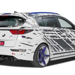 CSR stražnji difuzor za Kia Sportage IV (QL) prije facelifta