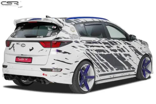 CSR stražnji difuzor za Kia Sportage IV (QL) prije facelifta